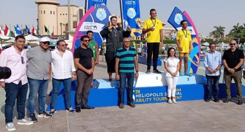 تتويج الأبطال.. نهاية اليوم الأول من البطولة الدولية لذوي القدرات الخاصة في نادي هليوبوليس